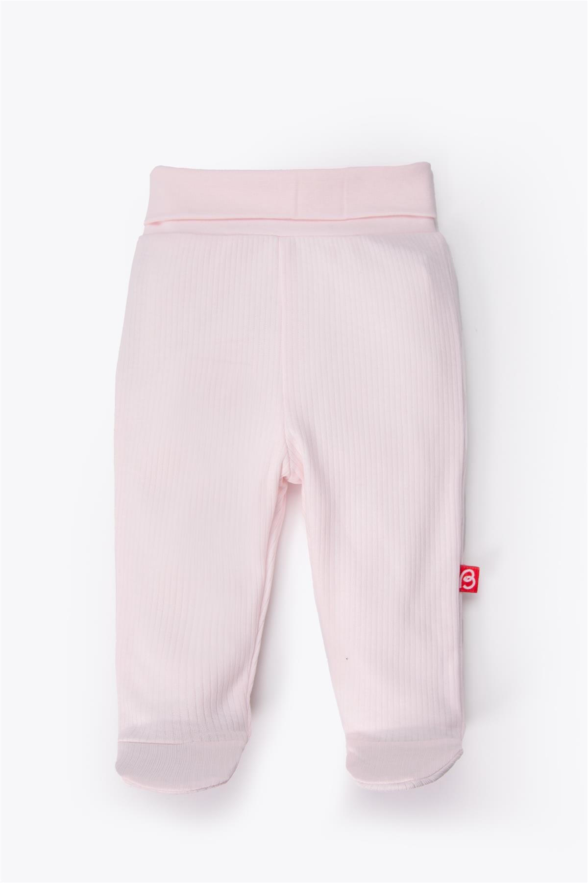 PATİKLİ PANTOLON 2Lİ (ALWAYS RAPORLU İNTERLOK) PEMBE