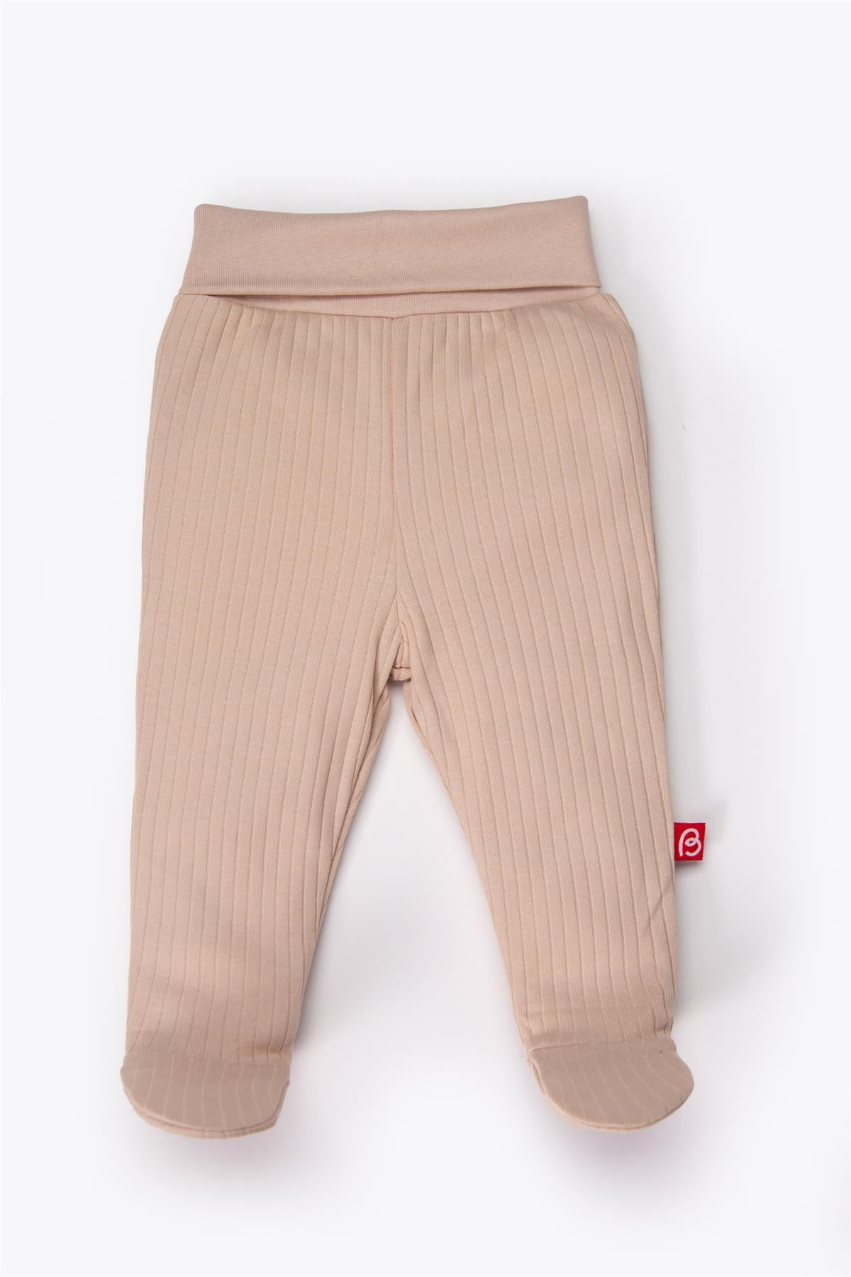 PATİKLİ PANTOLON 2Lİ (CUTE BEAR) BEJ