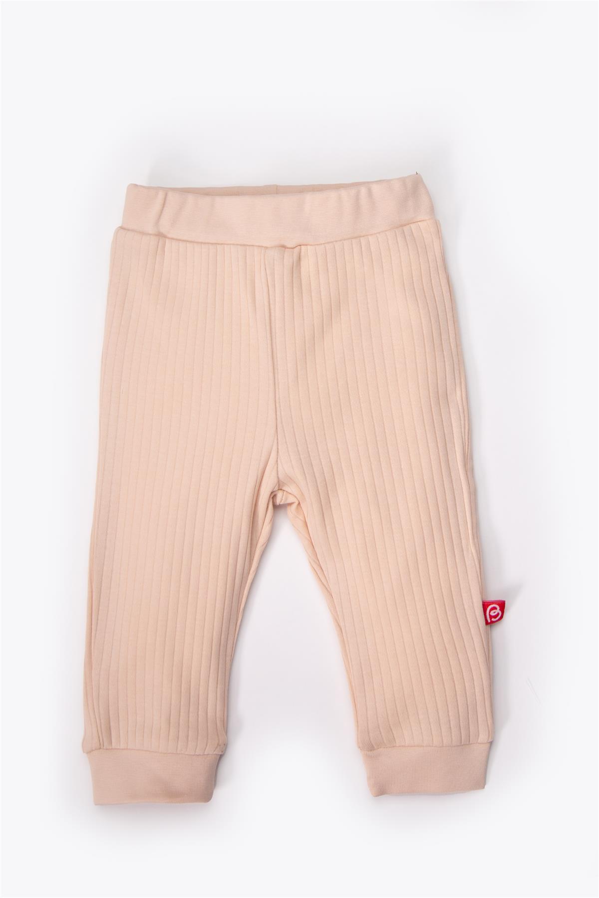 PATİKSİZ PANTOLON 2Lİ (CUTE BUNNY) BEJ
