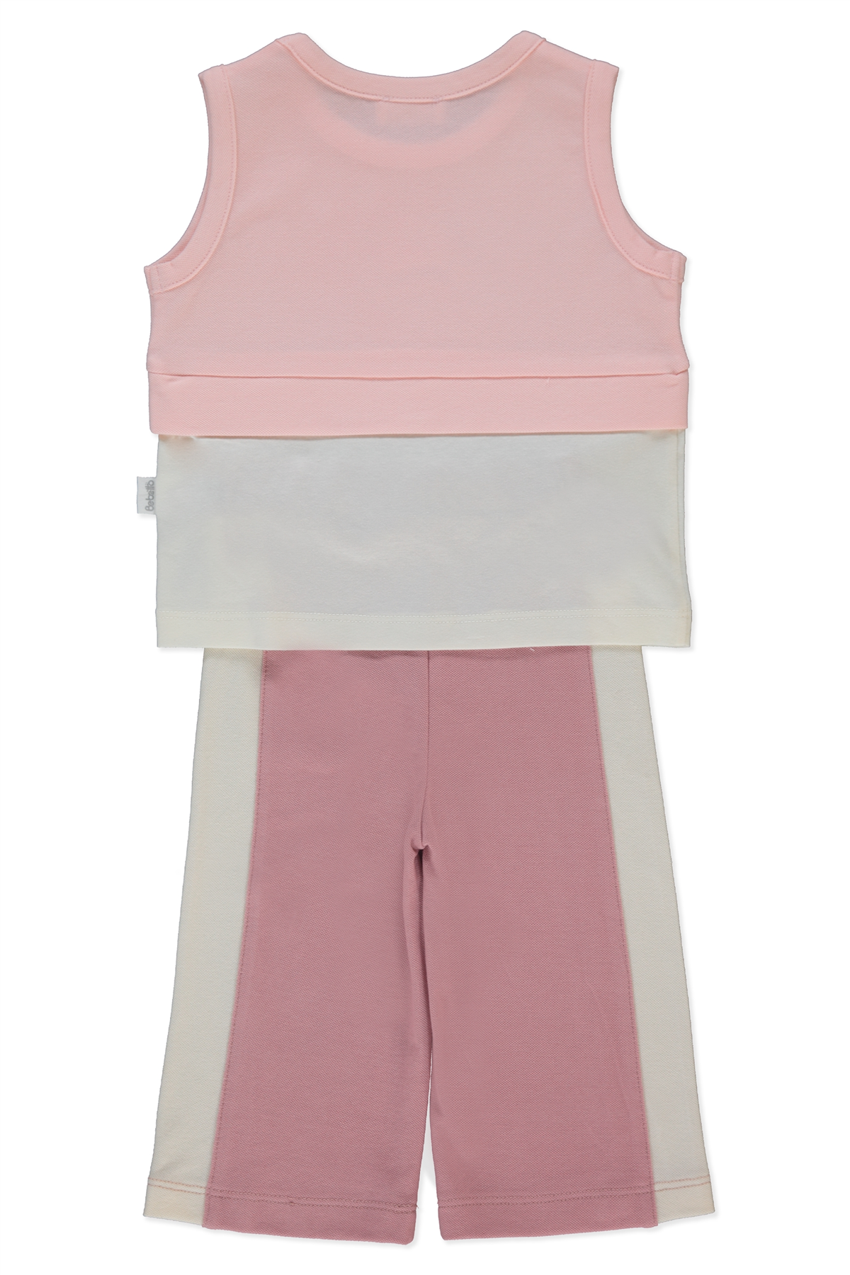 PİKE PANTOLON 2Lİ TAKIM (COLORFUL MOMENT) PEMBE