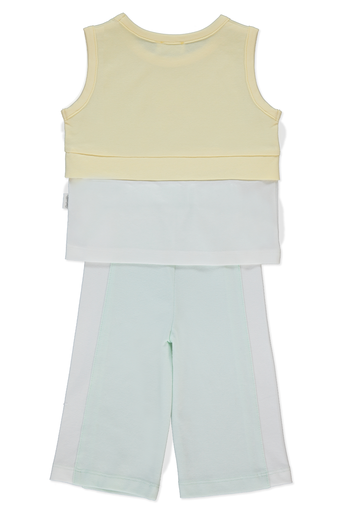 PİKE PANTOLON 2Lİ TAKIM (COLORFUL MOMENT) SARI