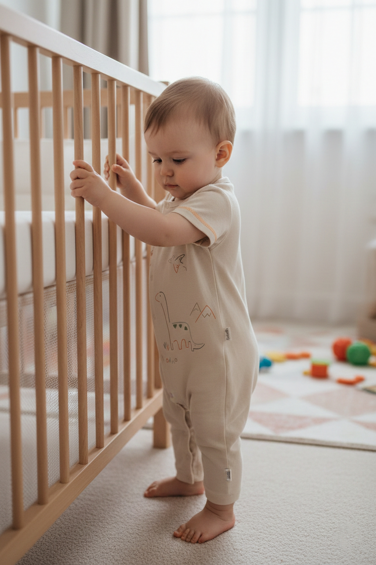 PİKE PATİKSİZ TULUM (DINO) BEJ