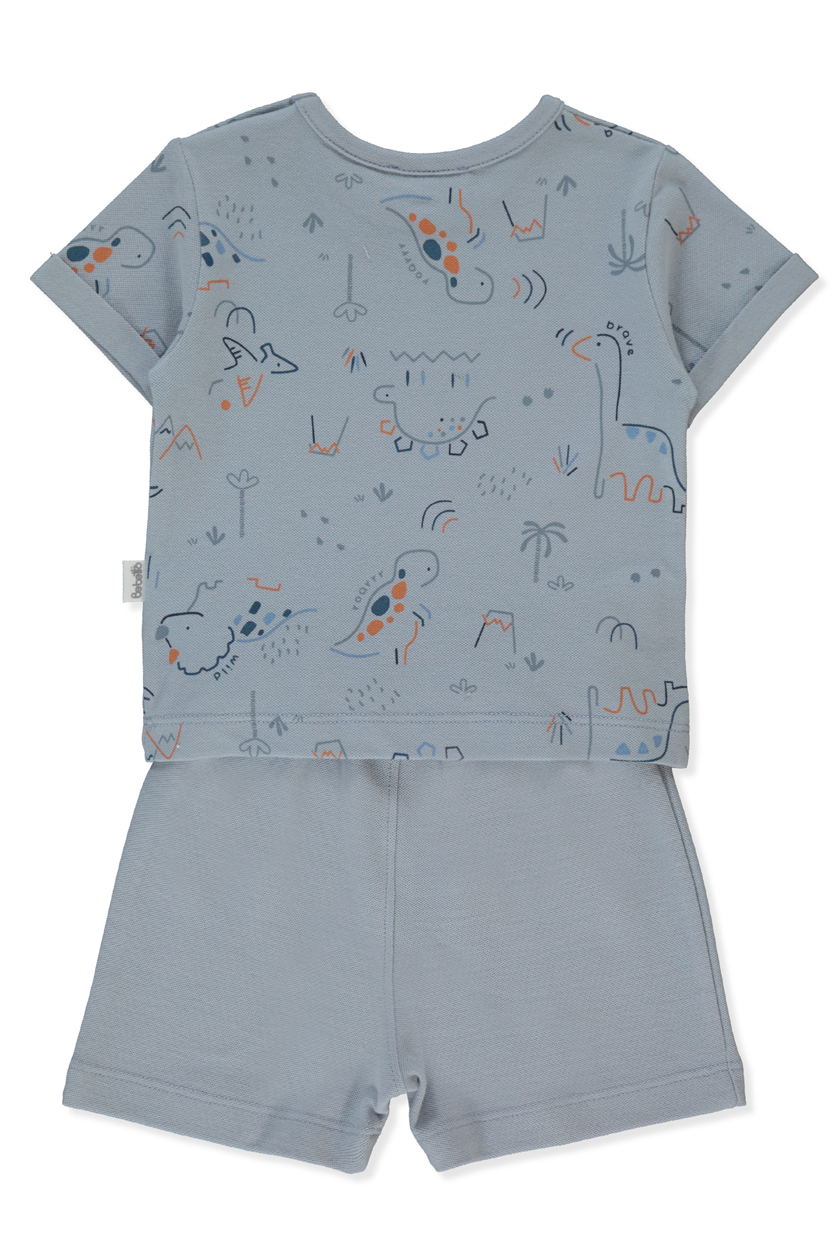 PİKE ŞORT 2Lİ TAKIM (DINO) MAVİ