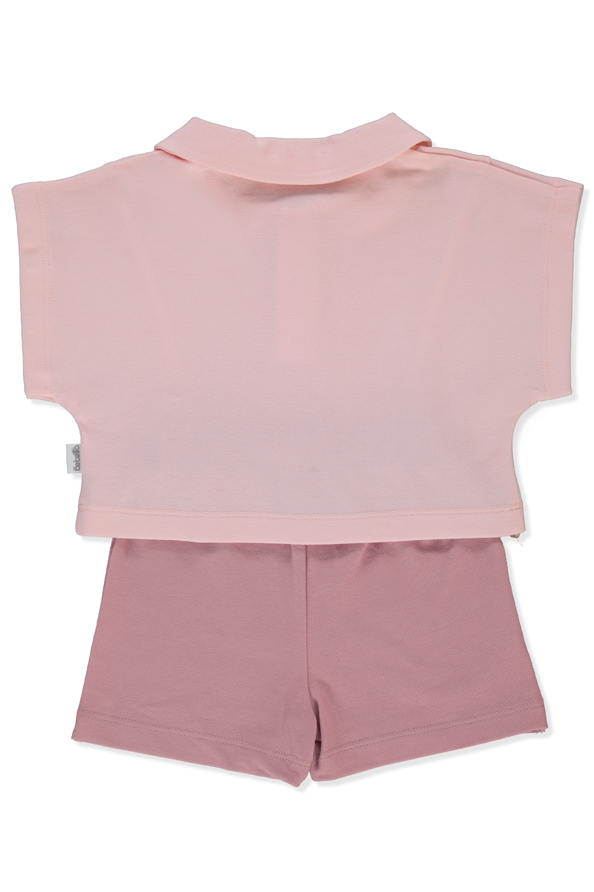 PİKE ŞORT ETEK 2Lİ TAKIM (COLORFUL MOMENT) PEMBE