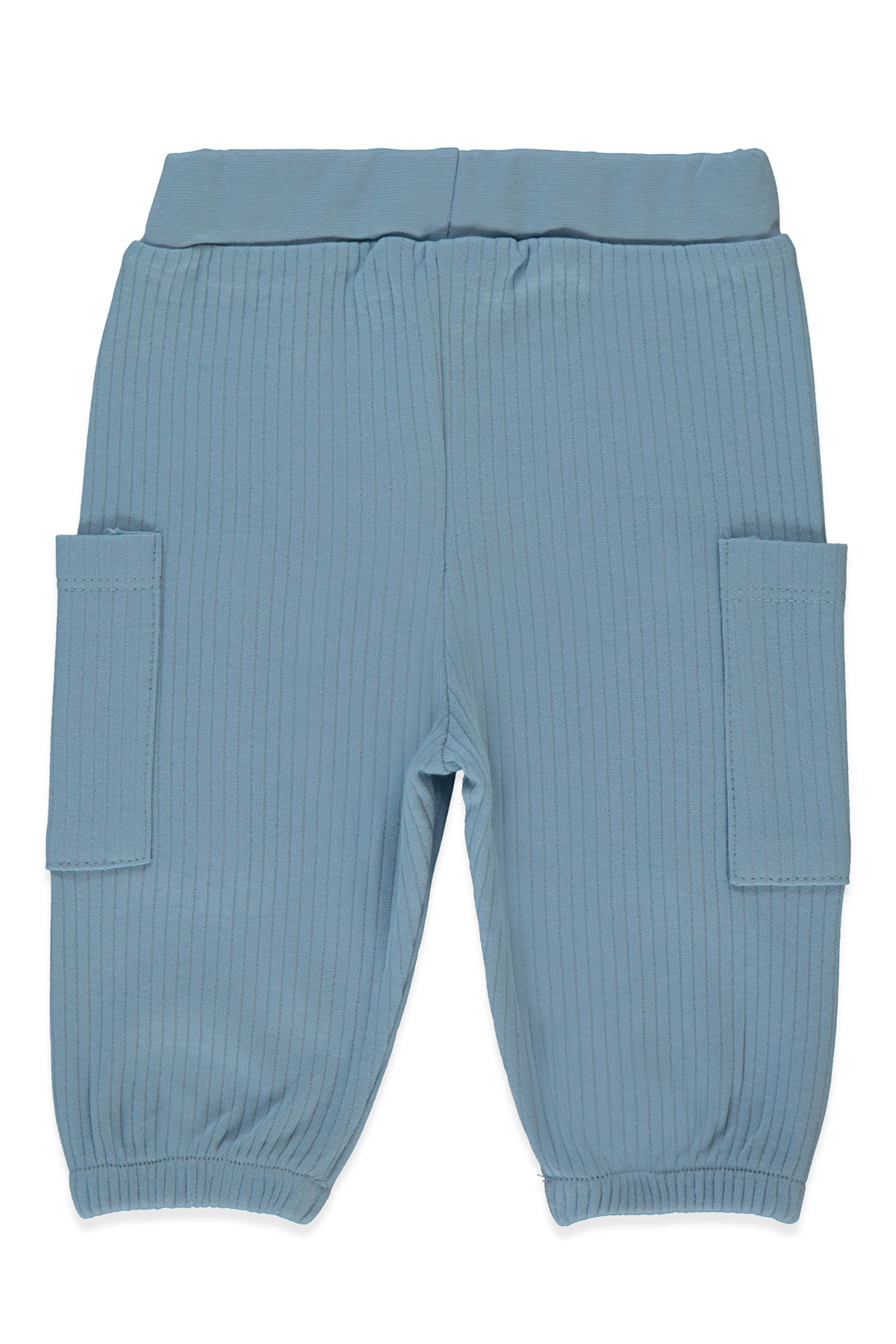 RAPORLU İNTERLOK PATİKSİZ PANTOLON (SAIL AWAY) İNDİGO