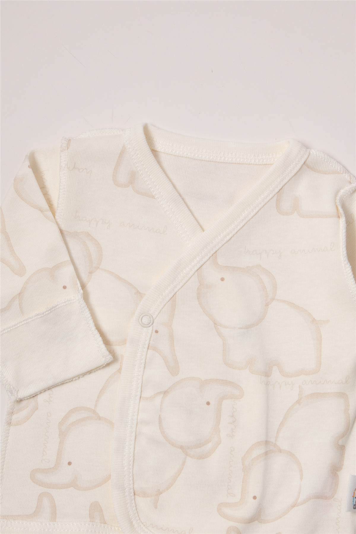 RİBANA PREMATURE ZIBIN SET 5Lİ (HAPPY ANIMAL) BEJ