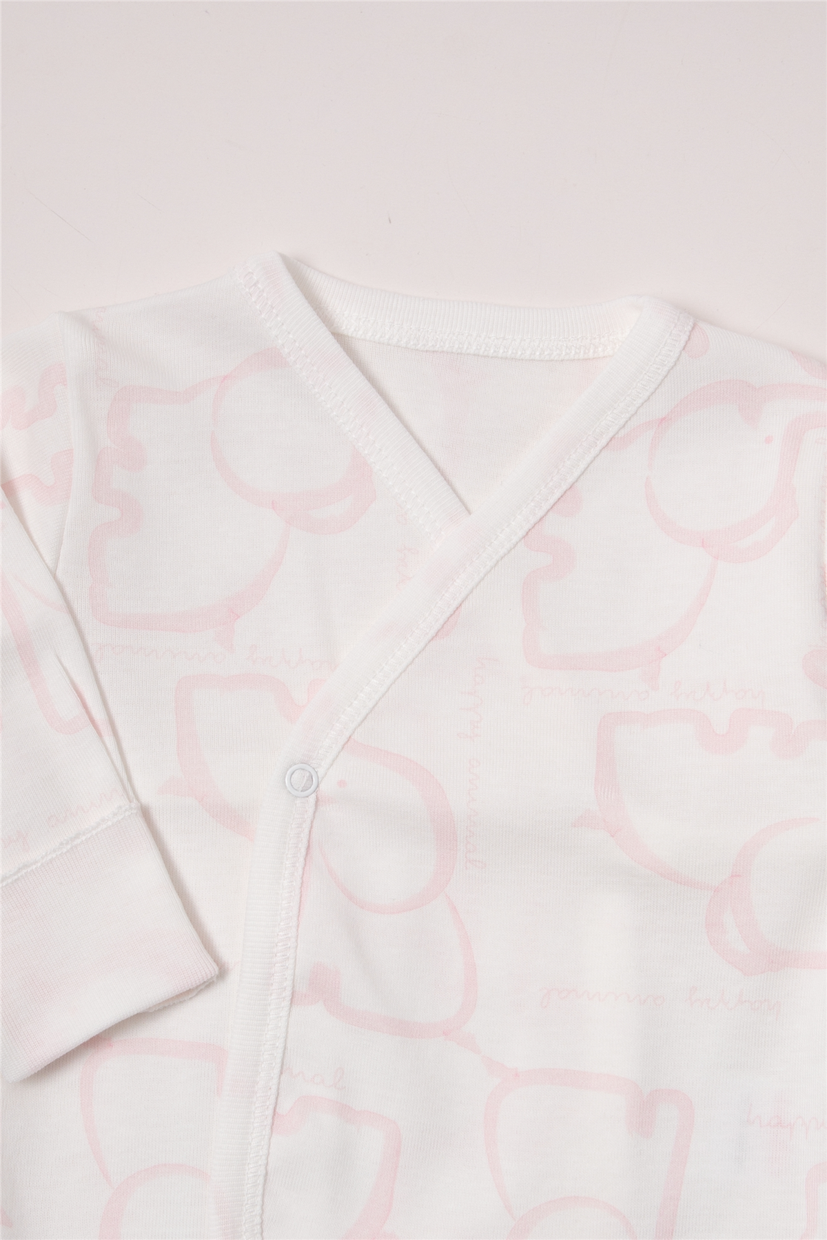 RİBANA ZIBIN SET 5Lİ (HAPPY ANIMAL) PEMBE