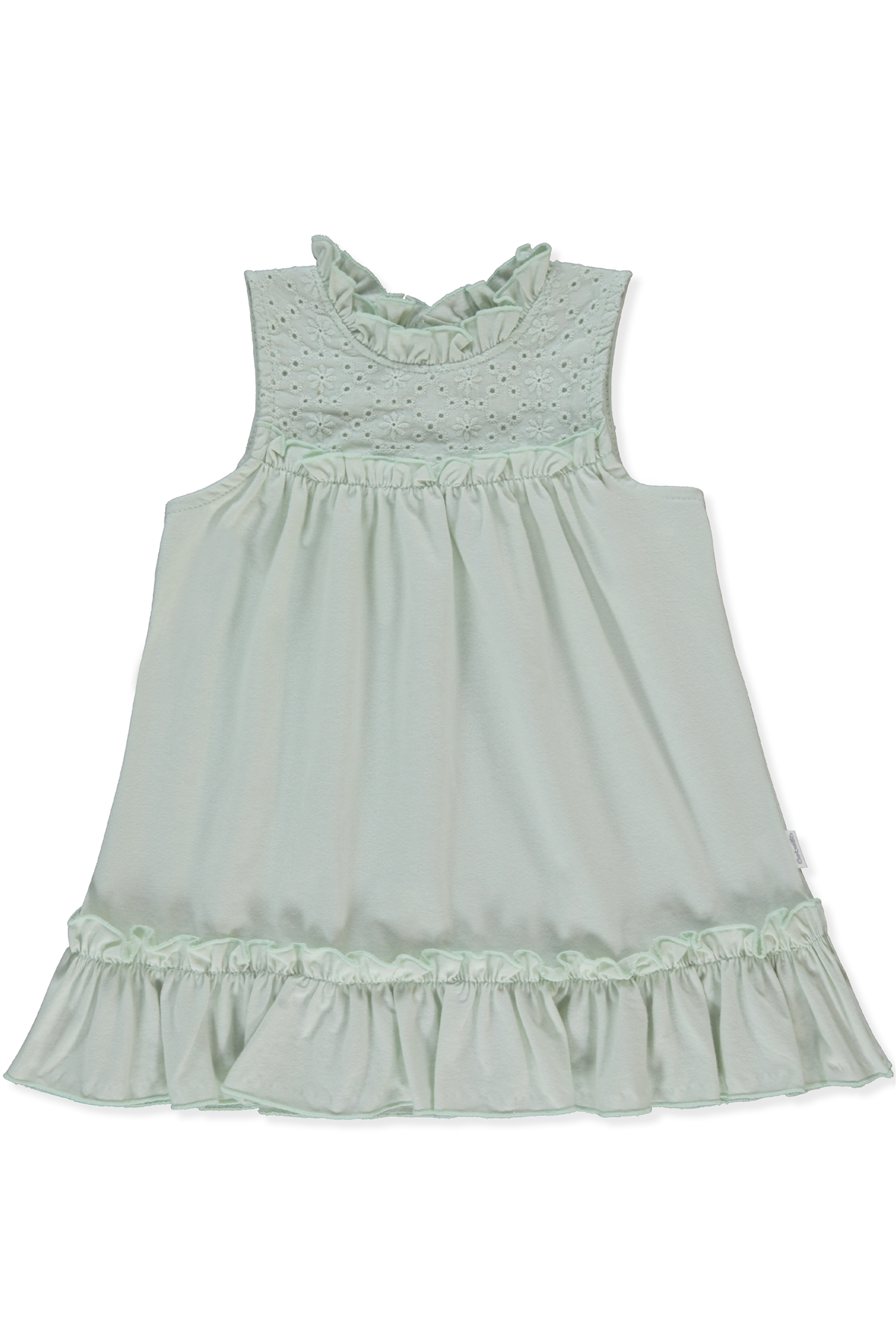 SÜPREM ELBİSE (LOVELY FLOWERS) MİNT