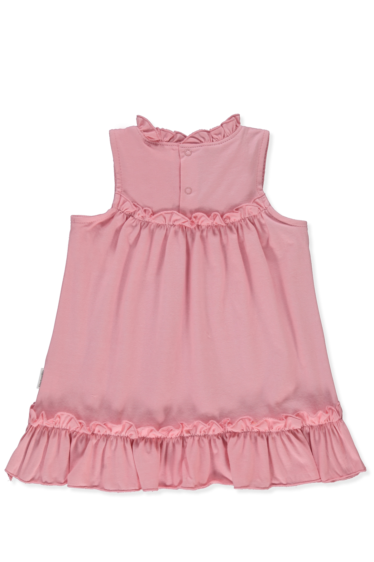 SÜPREM ELBİSE (LOVELY FLOWERS) PEMBE