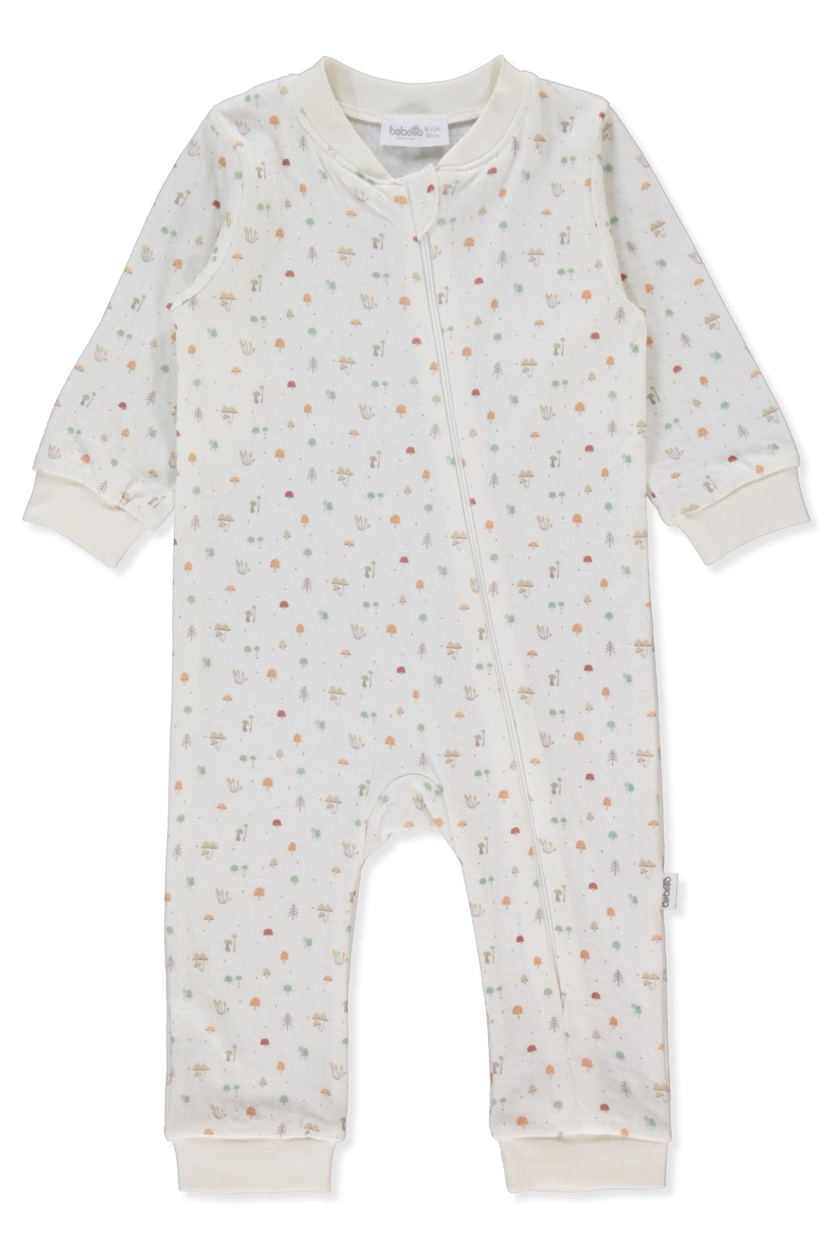 SÜPREM PATİKSİZ FERMUARLI TULUM (SWEET JUMPSUITS/25-MY MUSHROOM) EKRU