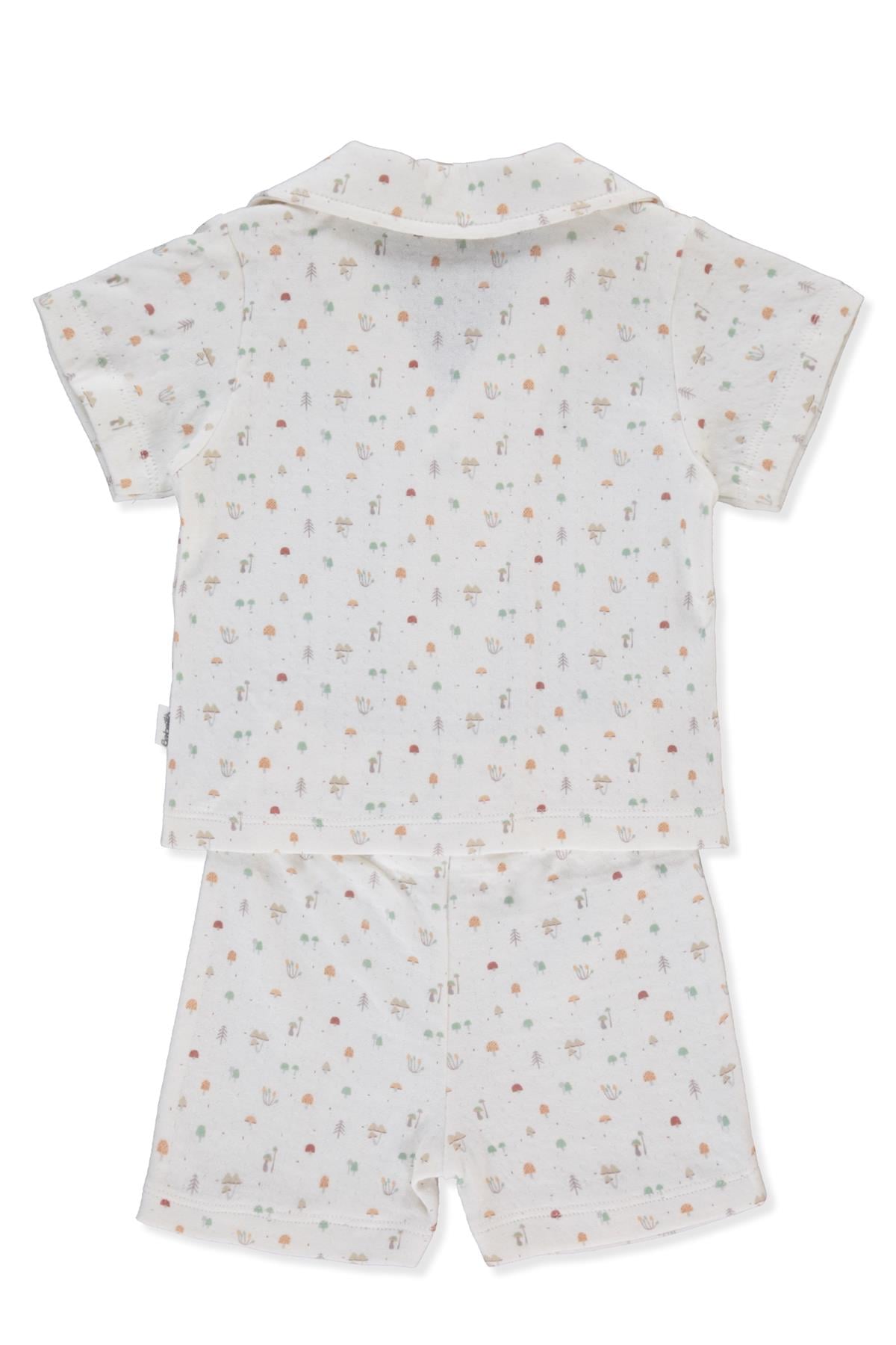 SÜPREM PİJAMA TAKIMI 2Lİ (SWEET PYJAMAS/25-MY MUSHROOM) EKRU