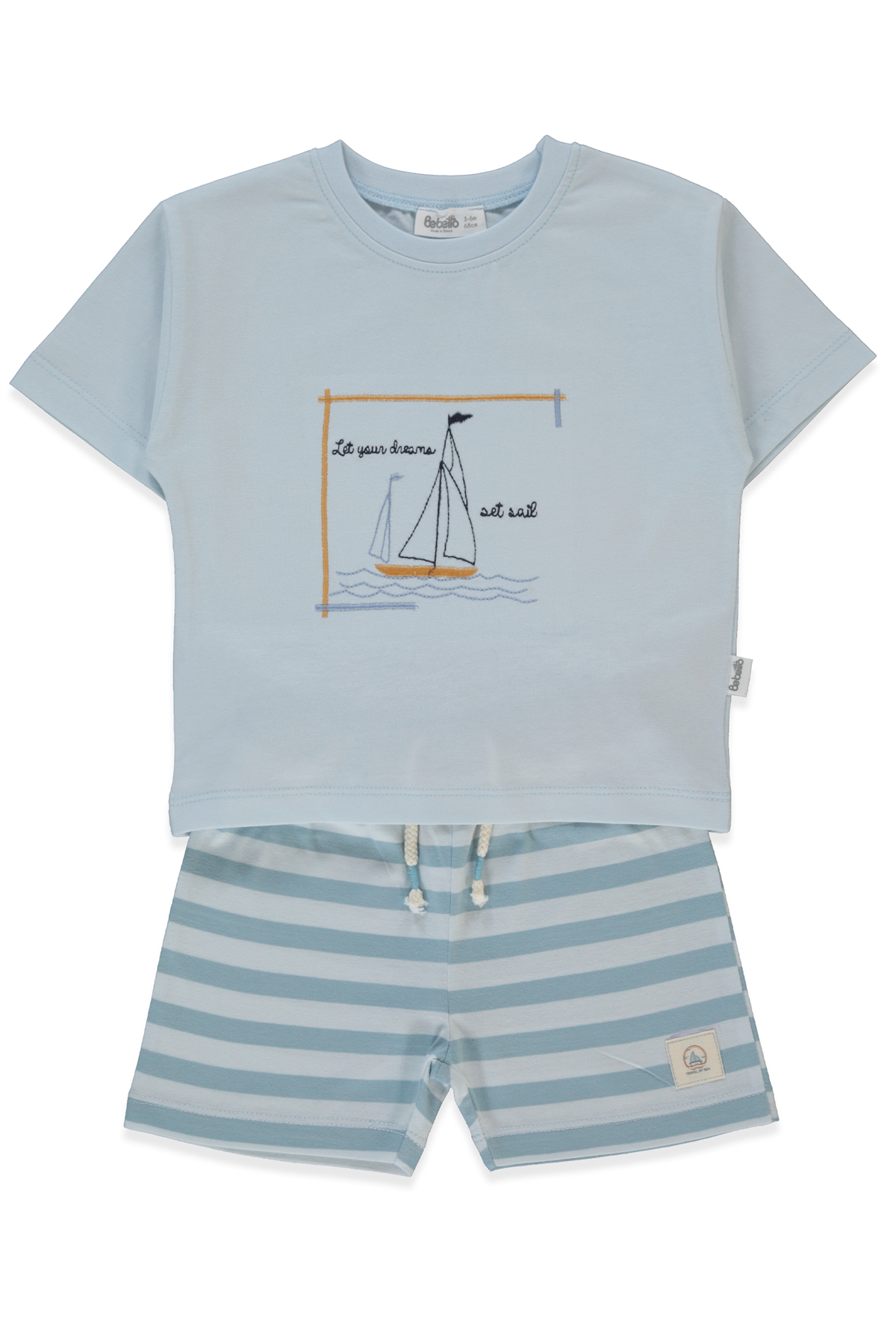 SÜPREM ŞORT 2Lİ TAKIM (NEW ROUTE) MAVİ