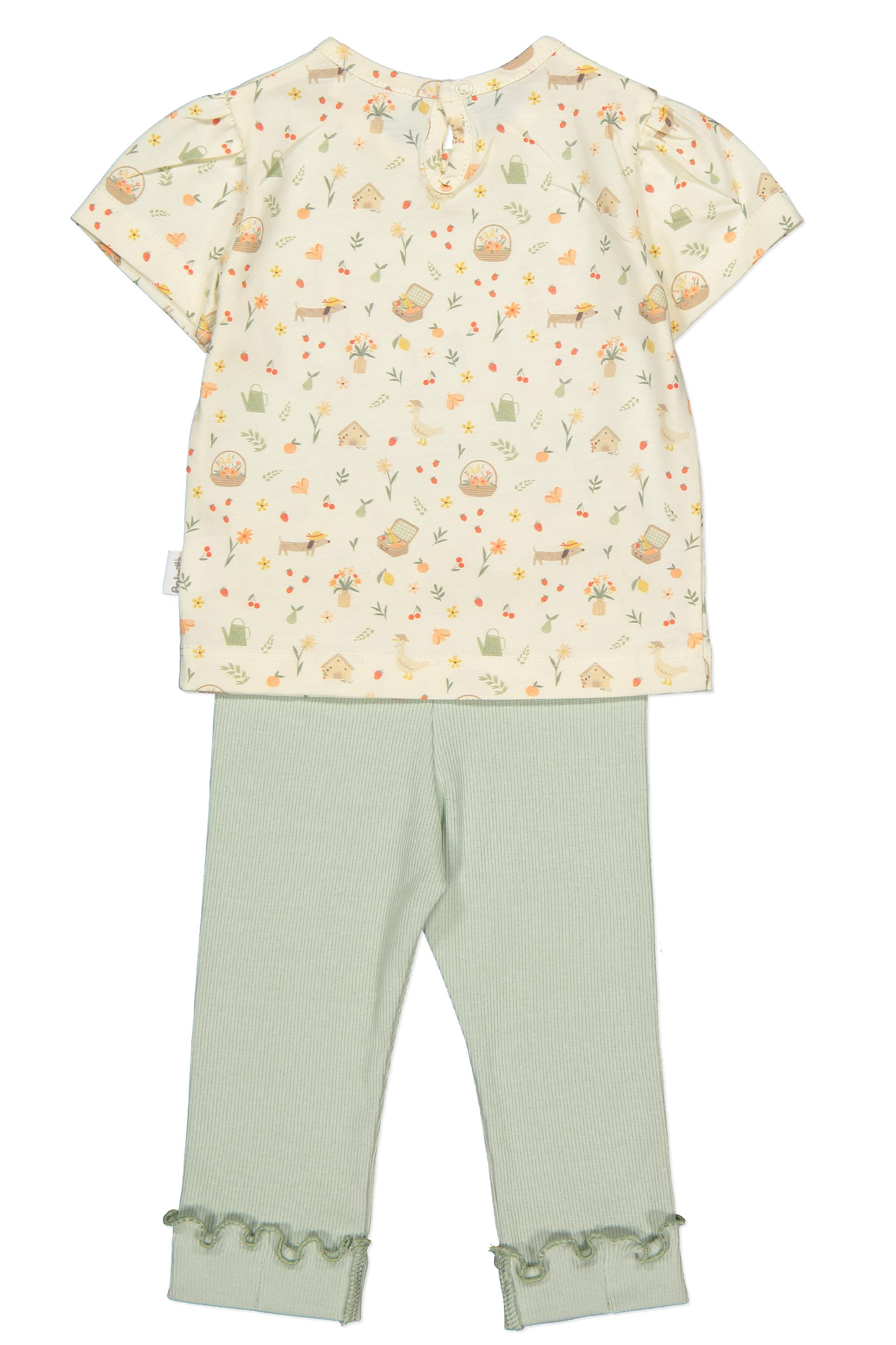SÜPREM T-SHIRT 2Lİ TAKIM (CUTE DUCK) MİNT