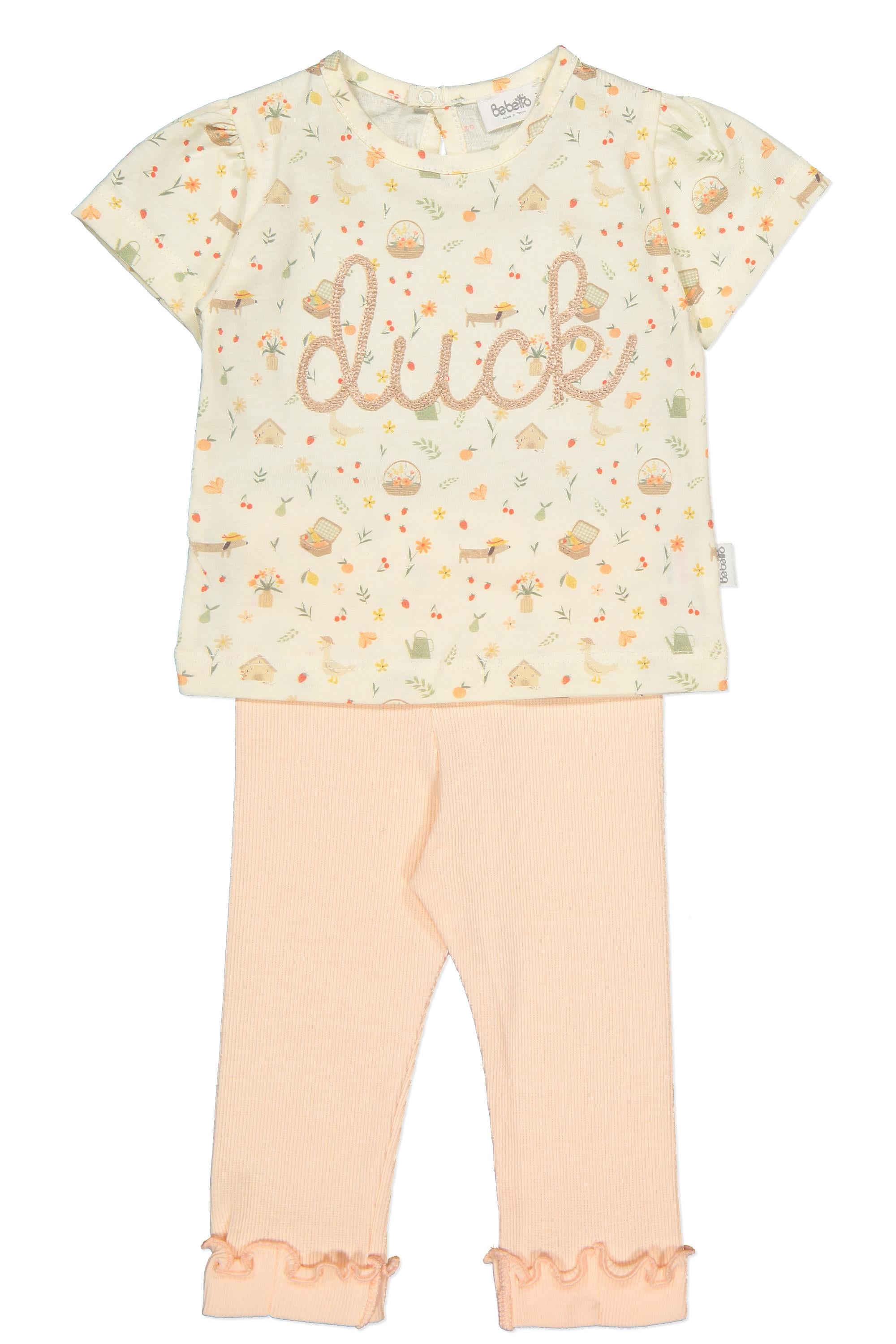 SÜPREM T-SHIRT 2Lİ TAKIM (CUTE DUCK) SOMON