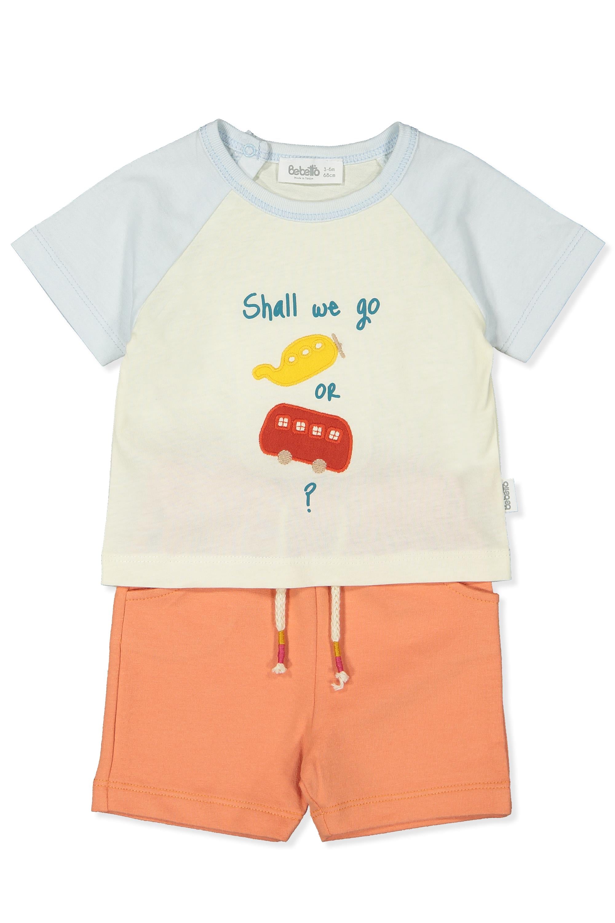 SÜPREM T-SHIRT 2Lİ TAKIM (SURPRISE TRAVEL) ORANJ