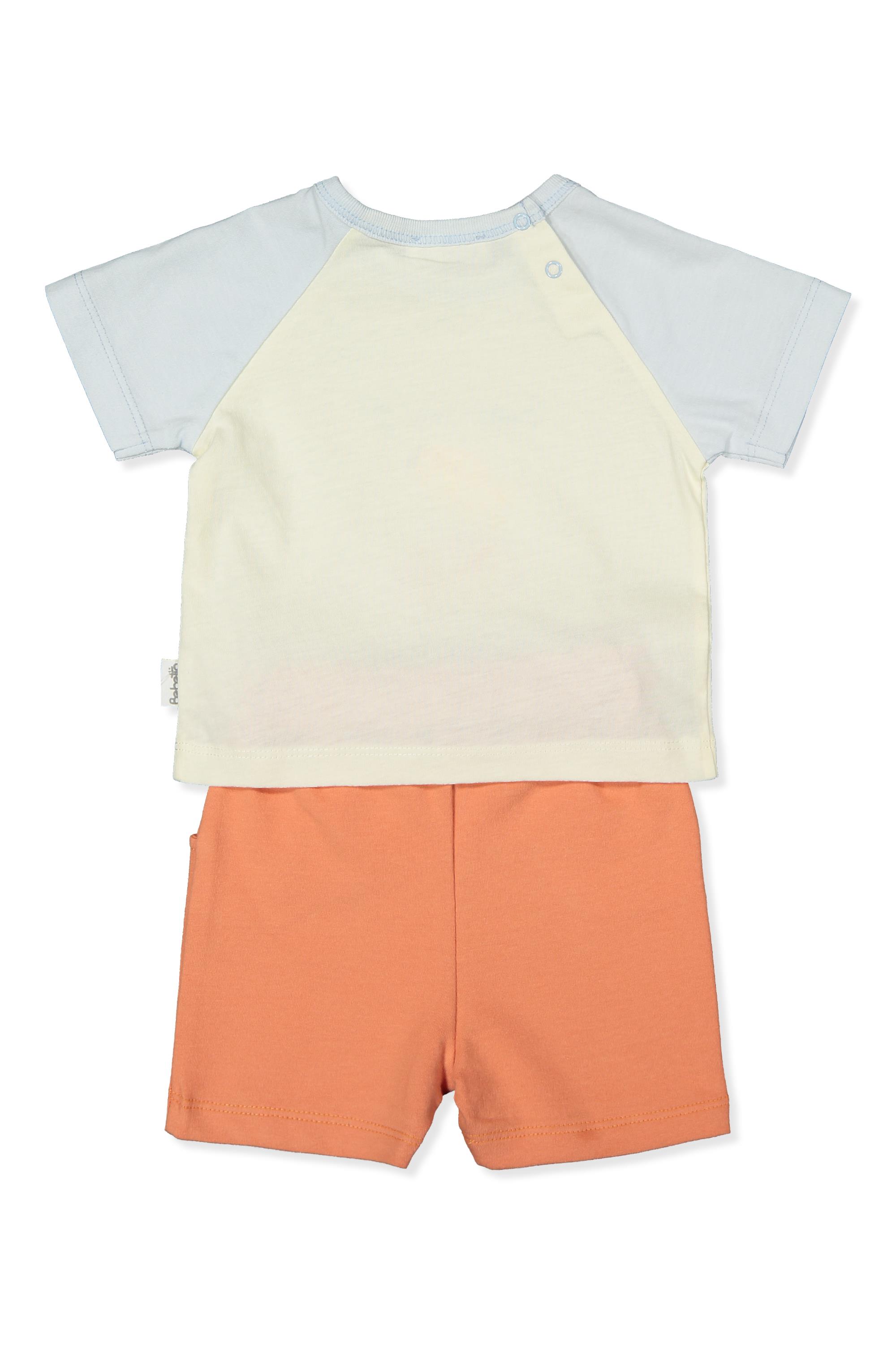 SÜPREM T-SHIRT 2Lİ TAKIM (SURPRISE TRAVEL) ORANJ