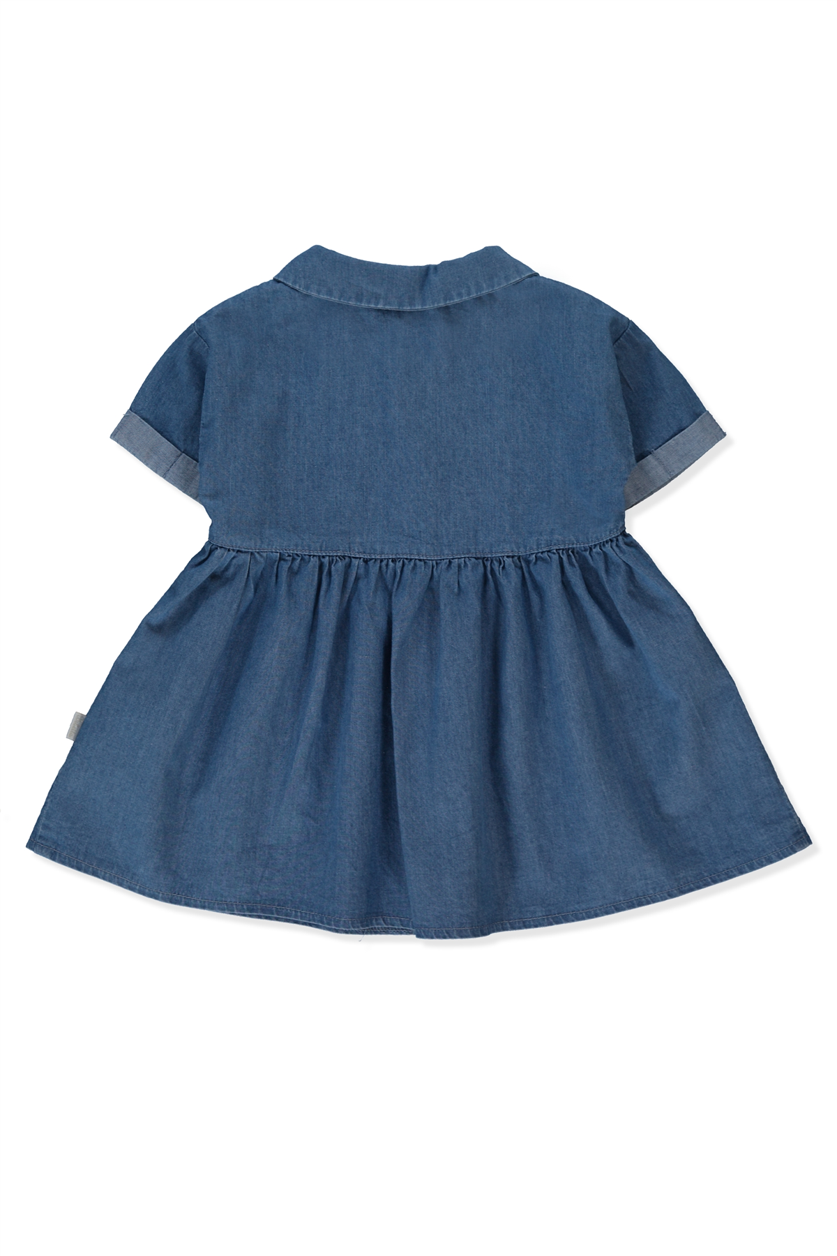 TENCEL ELBİSE (FLOWER GIRL) MAVİ