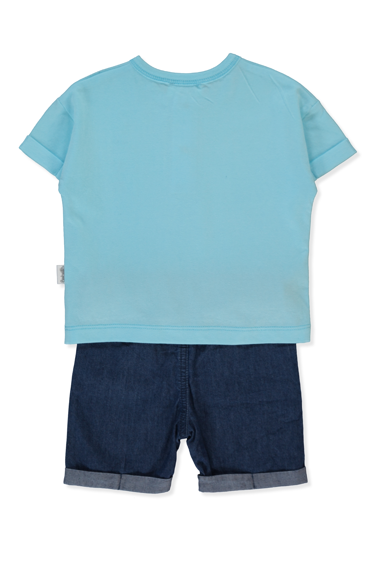 TENCEL ŞORT 2Lİ TAKIM (WAVE POWER) LACİVERT