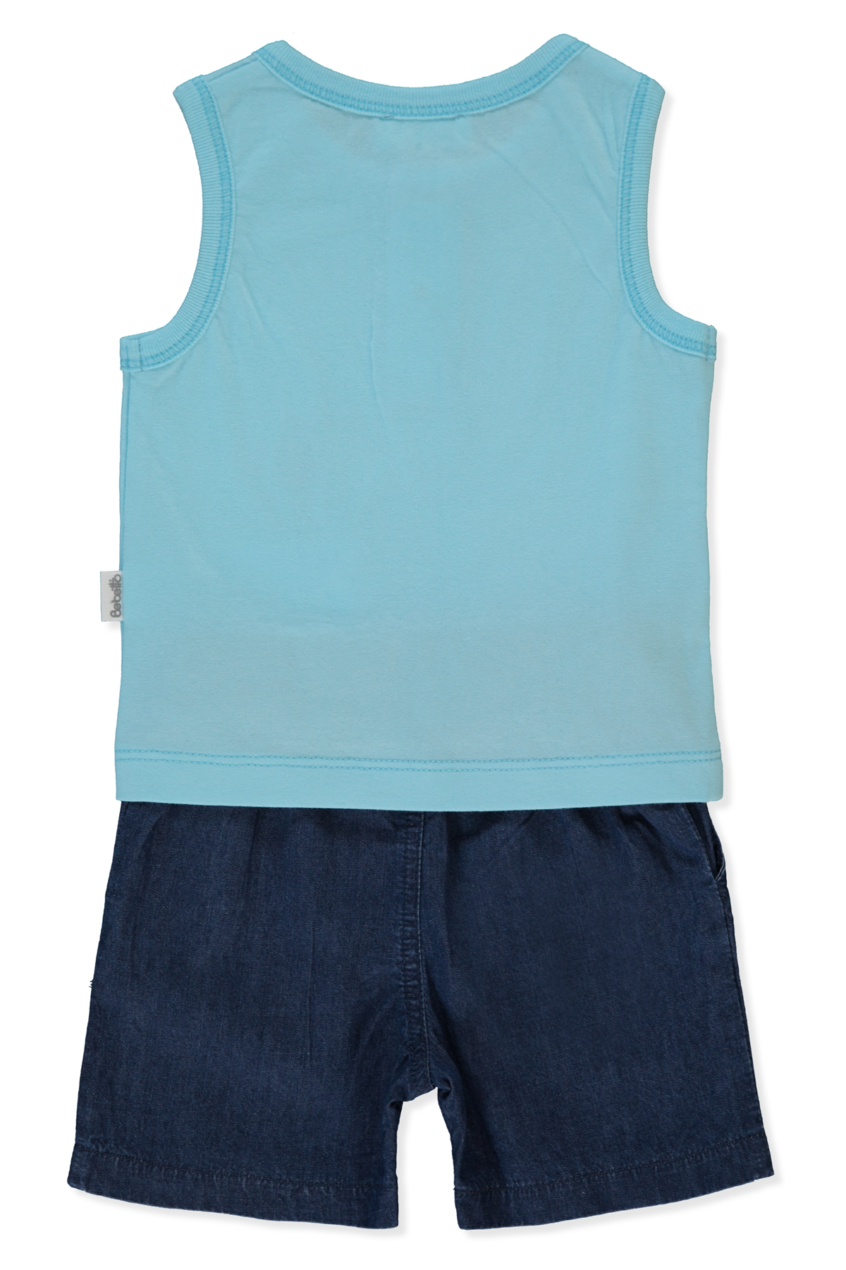 TENCEL ŞORT 2Lİ TAKIM (WAVE POWER) LACİVERT