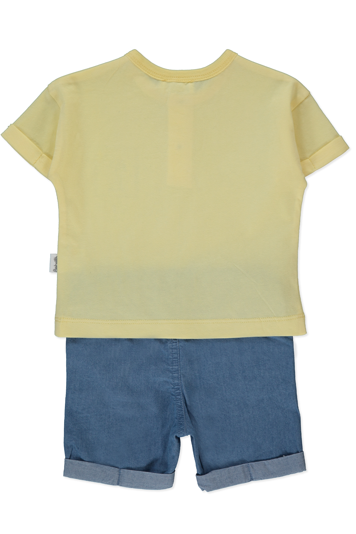 TENCEL ŞORT 2Lİ TAKIM (WAVE POWER) MAVİ