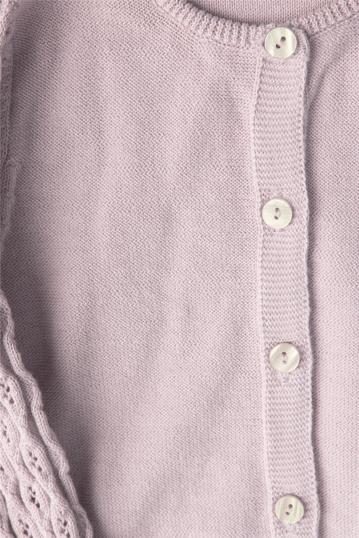 TRİKO HIRKA (BURGU DESEN) PEMBE