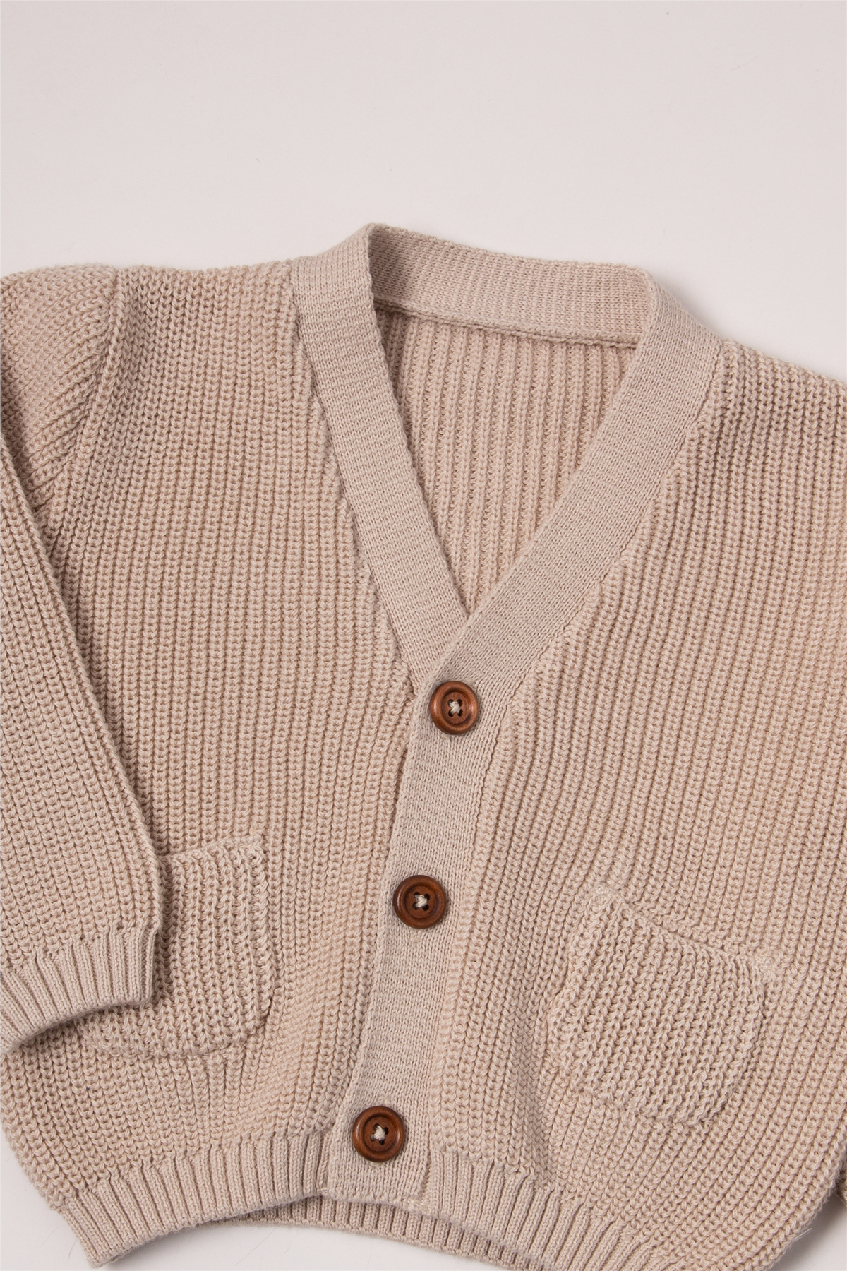 TRİKO HIRKA (CLASSY STYLE) BEJ
