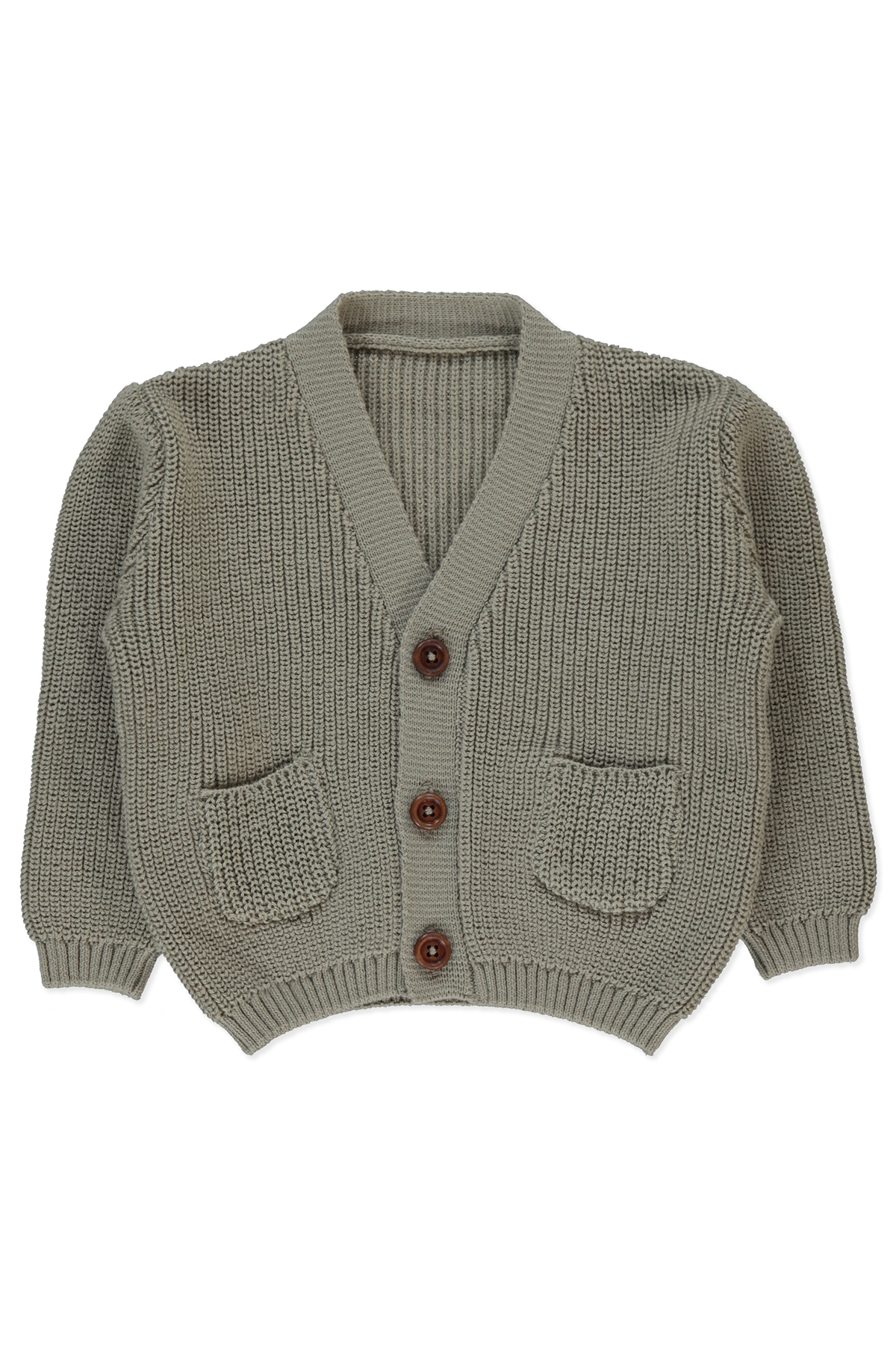 TRİKO HIRKA (CLASSY STYLE) HAKİ
