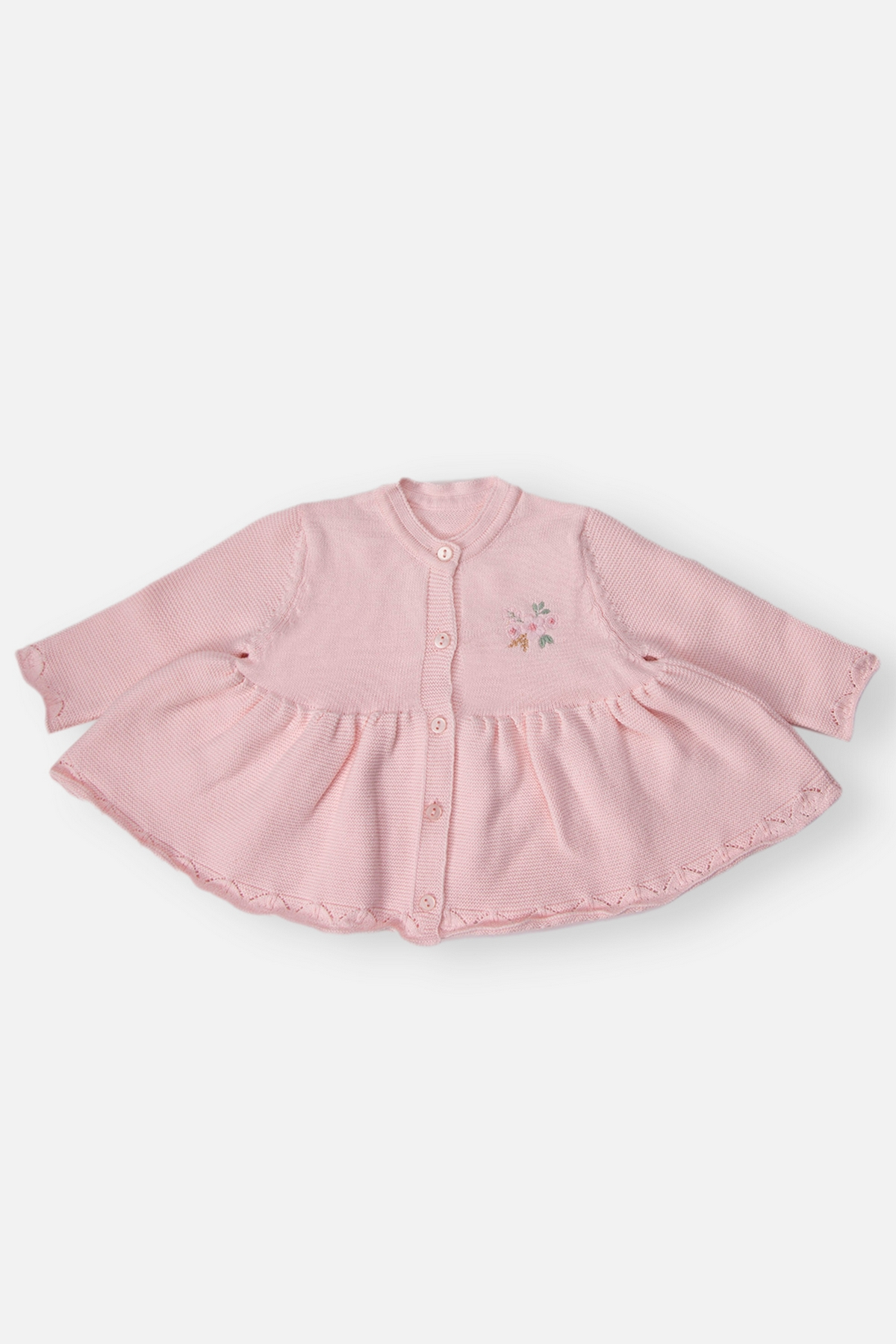 TRİKO HIRKA (CUTE GIRL) PEMBE