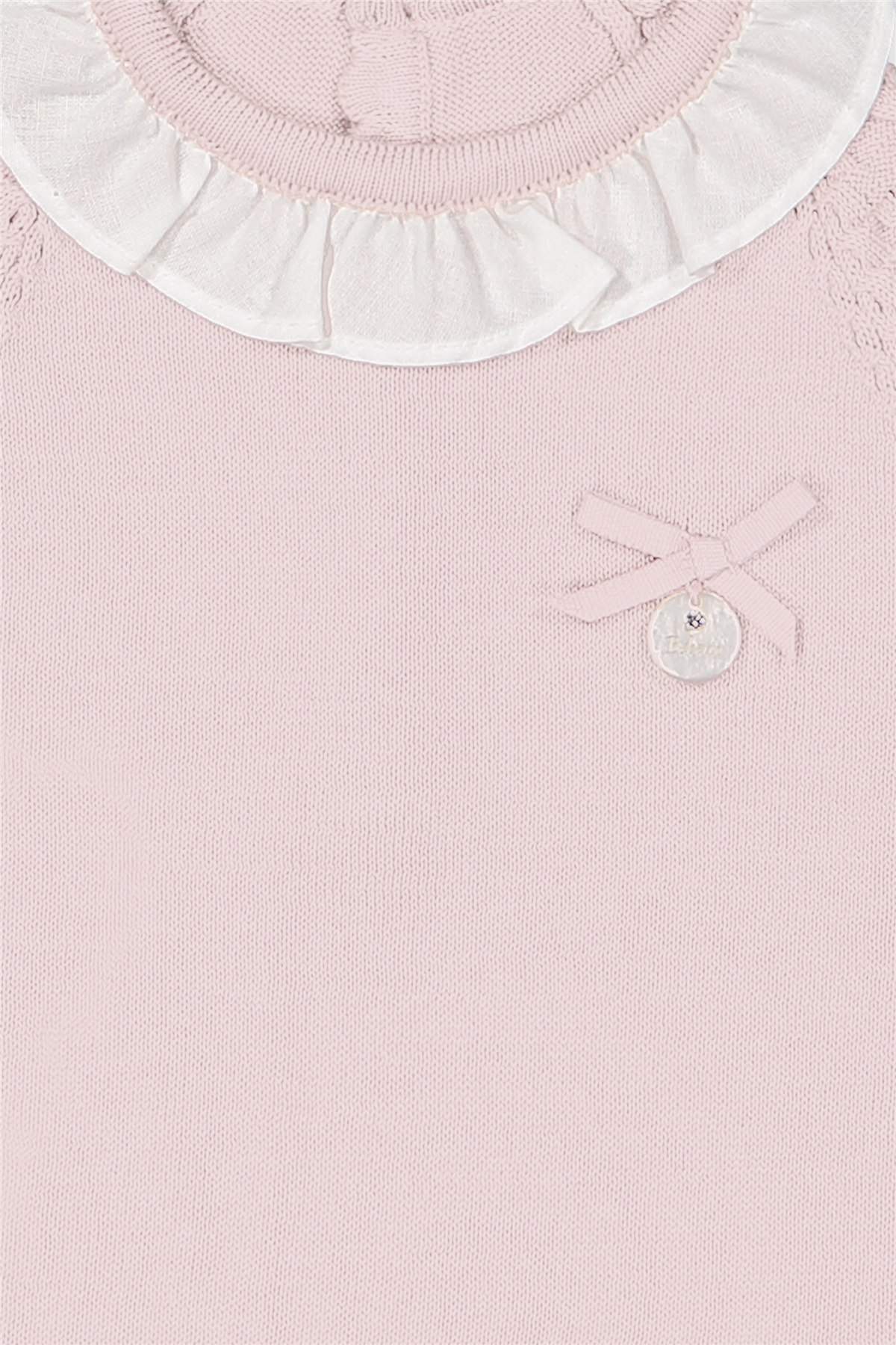 TRİKO İKİLİ TAKIM (BURGU DESEN) PEMBE