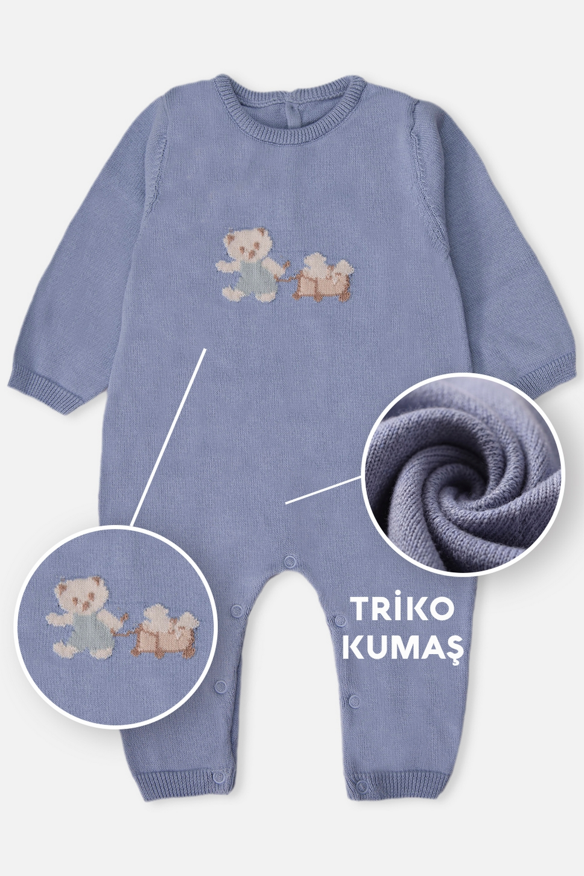 TRİKO TULUM (MY FIRST PLAYMATE) İNDİGO