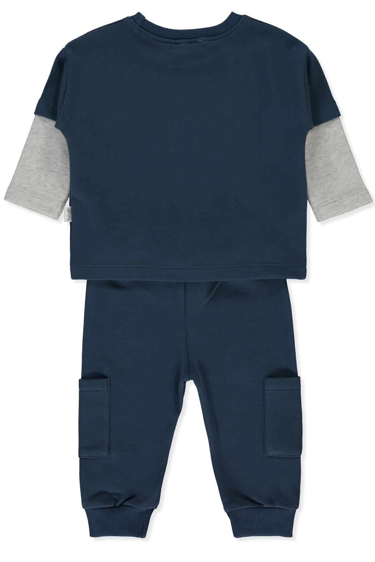 ÜÇ İP PANTOLON 2Lİ TAKIM (GOOD THINGS) İNDİGO