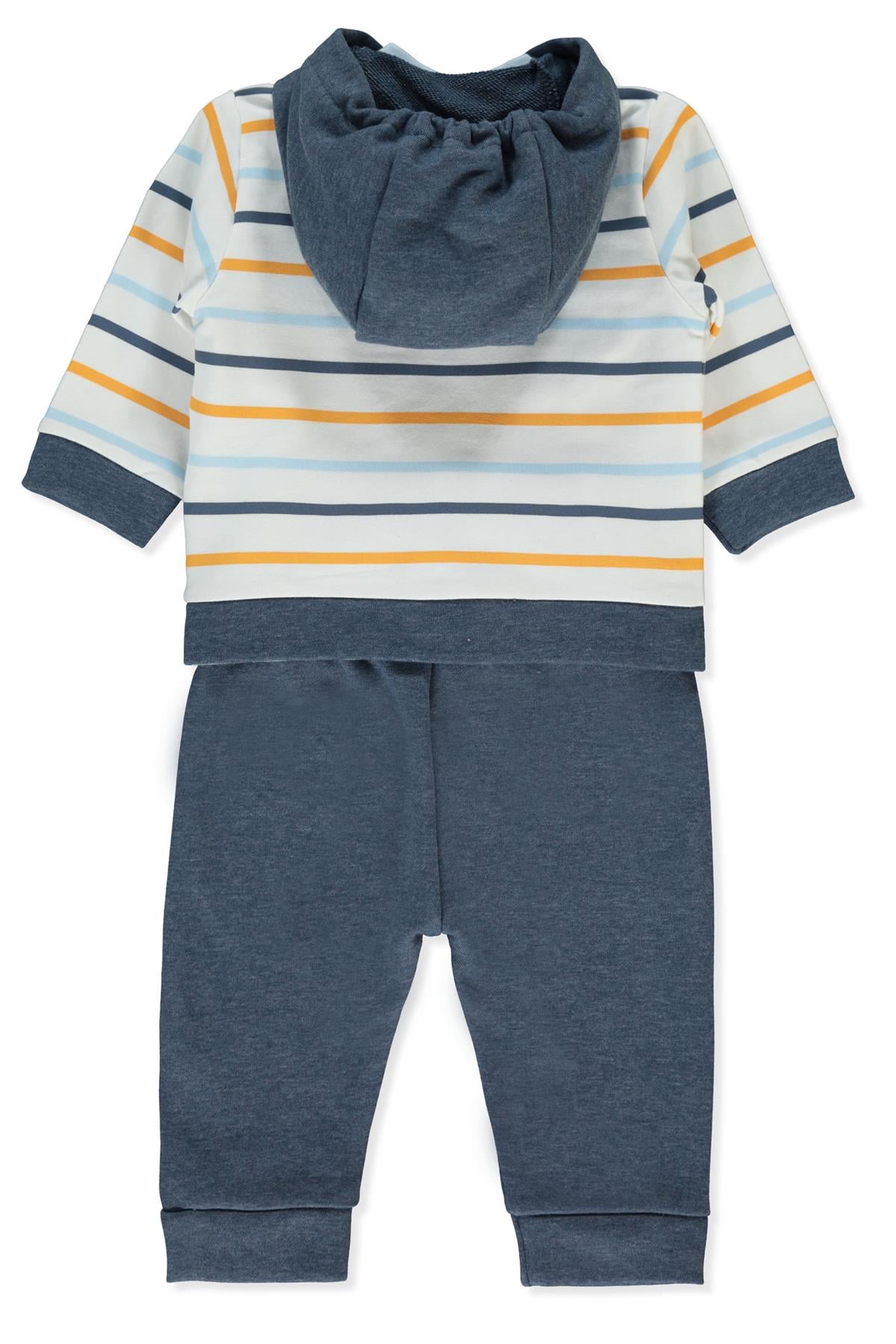 ÜÇ İP PANTOLON 3LÜ TAKIM (BEBETTO BOY TEAM) LACİVERT