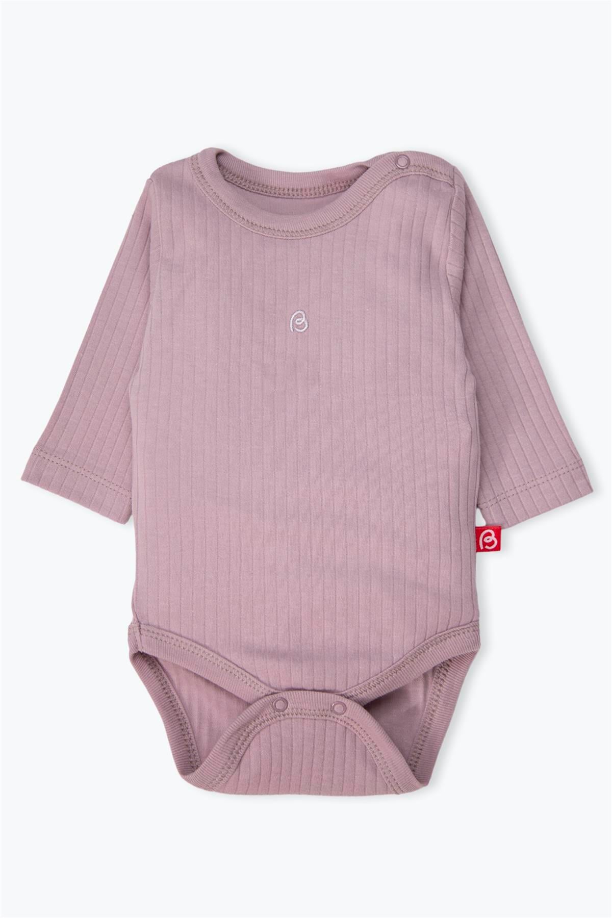 UZUN KOLLU BODY 3LÜ (CUTE BUNNY) MOR