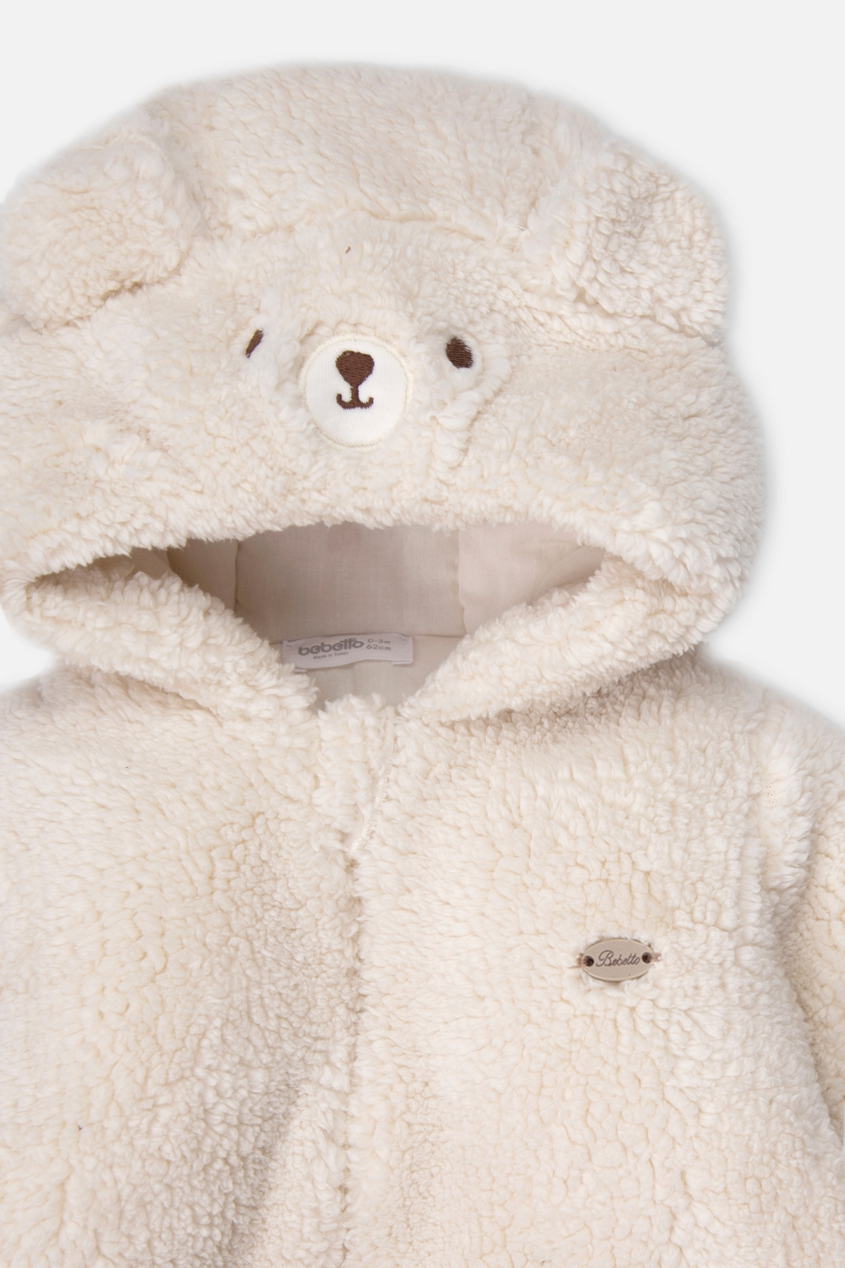 VELSOFT ELYAFLI KOZMONOT (TEDDY/26) EKRU