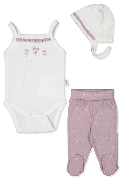 AJURLU BODY SET 3LÜ (NATURE) MOR