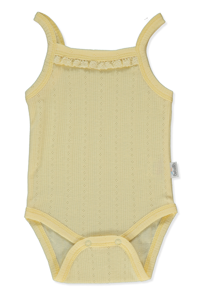 AJURLU İP ASKILI BODY AY (BLOOM) SARI