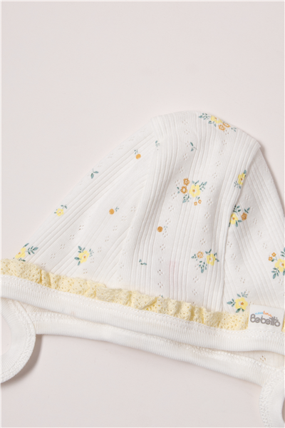 AJURLU PATİKLİ PANTOLON 2Lİ TAKIM  (BLOOM) SARI