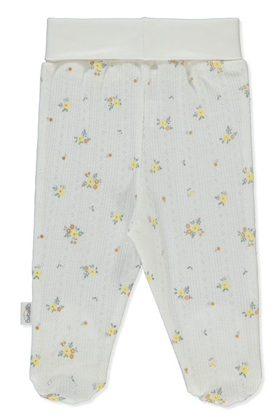 AJURLU PATİKLİ PANTOLON (BLOOM) SARI