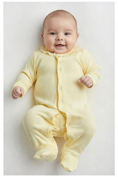 AJURLU PATİKLİ TULUM (BLOOM) SARI