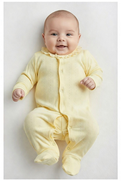 AJURLU PATİKLİ TULUM (BLOOM) SARI