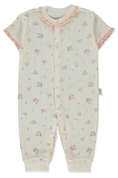 AJURLU PATİKSİZ MINI TULUM (BLOOM) PEMBE