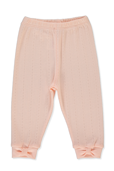 AJURLU PATİKSİZ PANTOLON (BLOOM) PEMBE