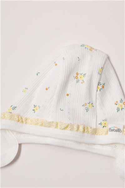 AJURLU ZIBIN SET 3LÜ (BLOOM) SARI