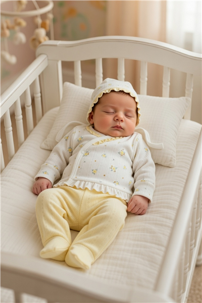 AJURLU ZIBIN SET 3LÜ (BLOOM) SARI