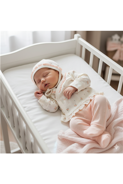 AJURLU ZIBIN SET 5Lİ (BLOOM) PEMBE