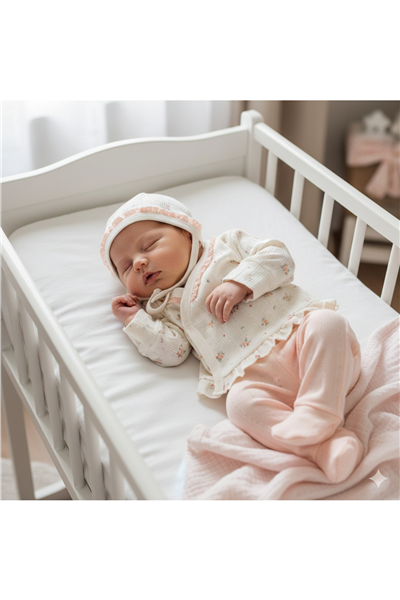 AJURLU ZIBIN SET 5Lİ (BLOOM) PEMBE