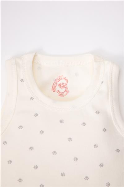 ATLET BODY 3LÜ (CUTE BEAR) GRİ MELANJ
