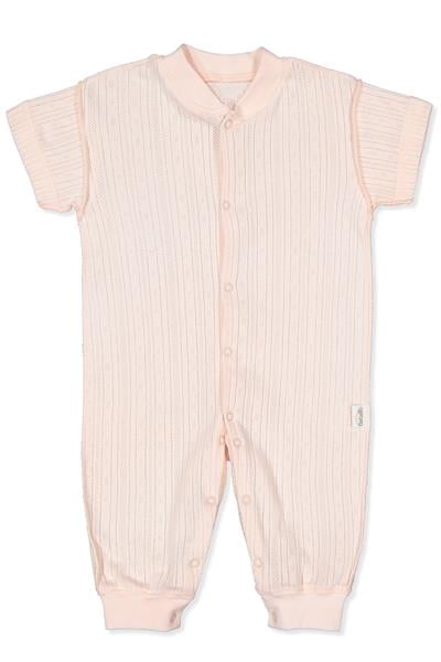 DIŞ DİKİŞ AJURLU PATİKSİZ MİNİ TULUM (BASIC/25) PEMBE