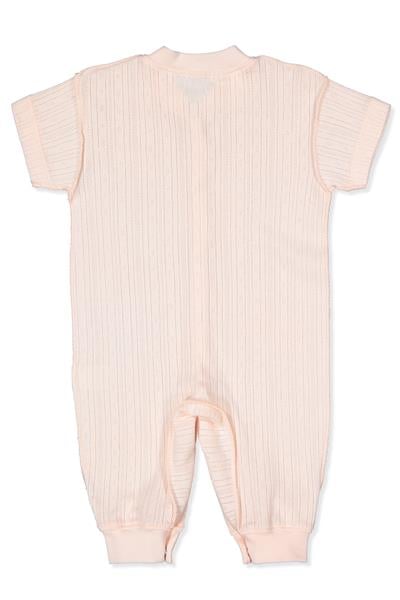 DIŞ DİKİŞ AJURLU PATİKSİZ MİNİ TULUM (BASIC/25) PEMBE