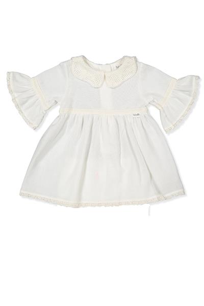 DOKUMA ELBİSE (CRINKLE) EKRU